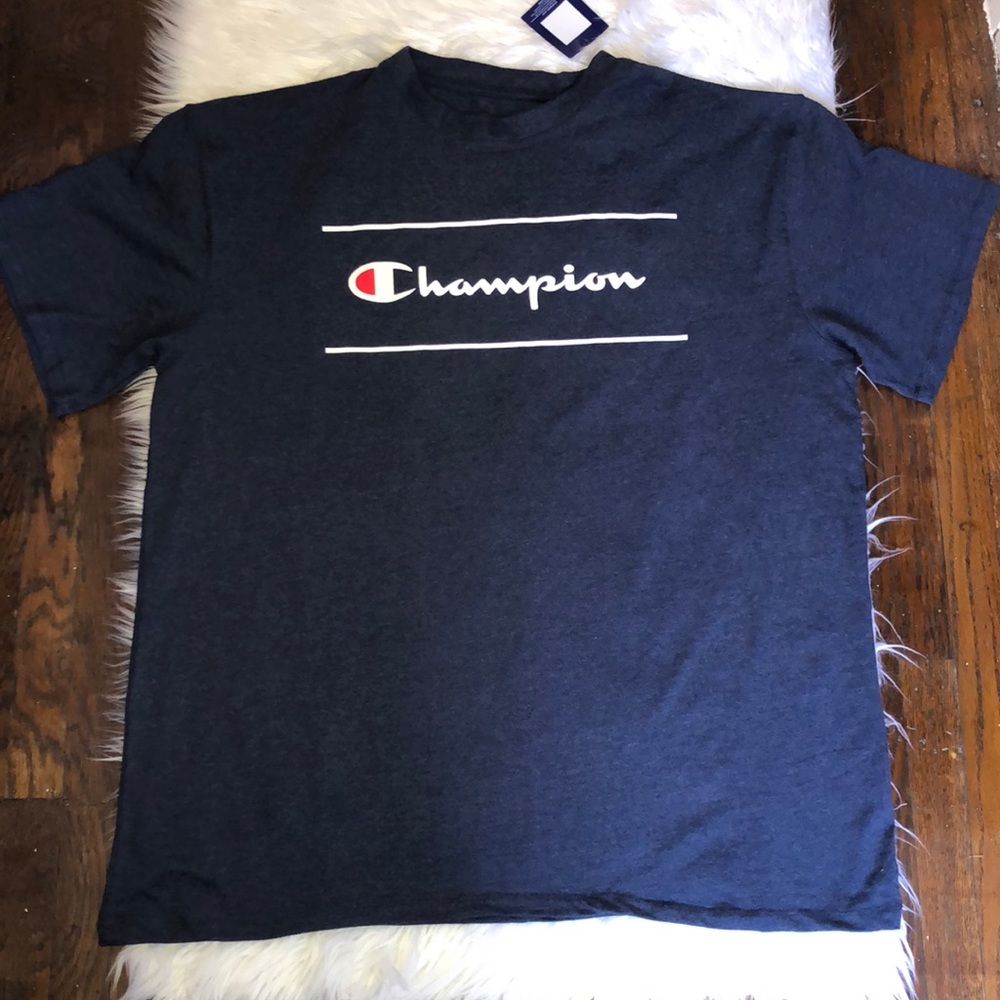 Champion logo tee NWT
